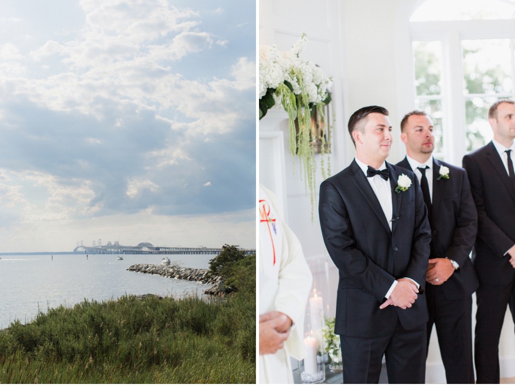 Chesapeake Bay Beach Club Wedding by Alisandra Photography