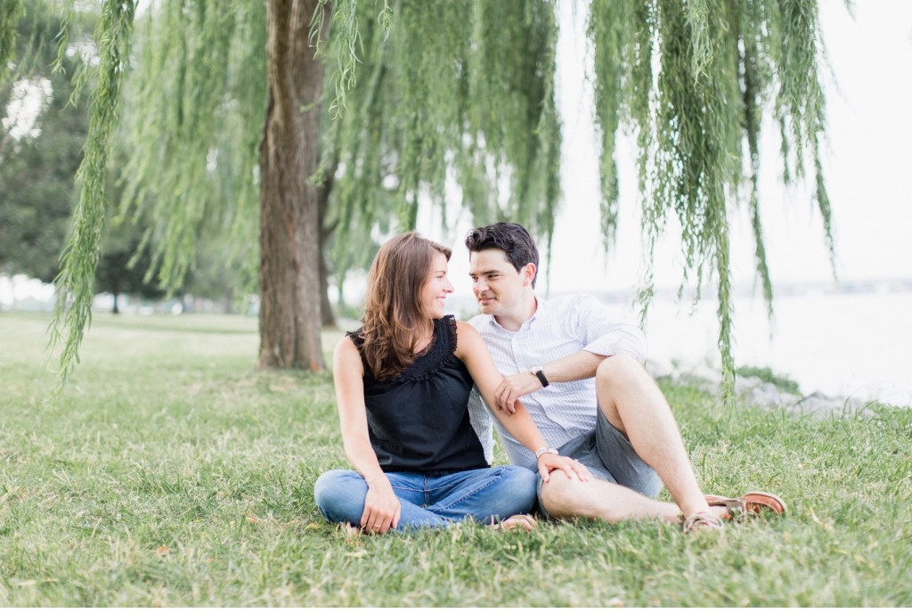 Lincoln Memorial Engagement by Alisandra Photography