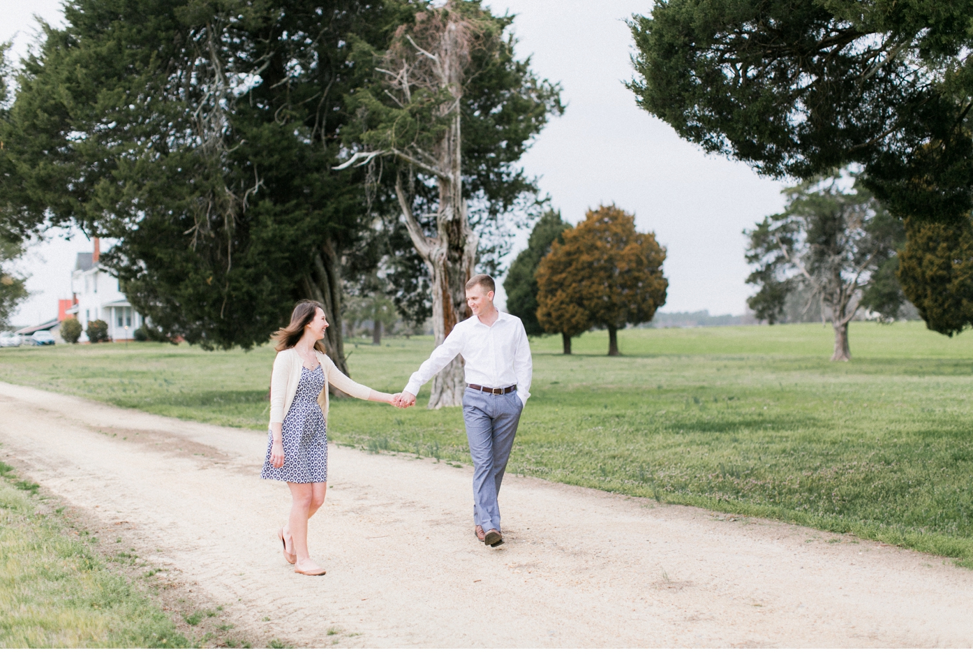 Private Farm Engagement Session in Franklin VA by Alisandra Photography