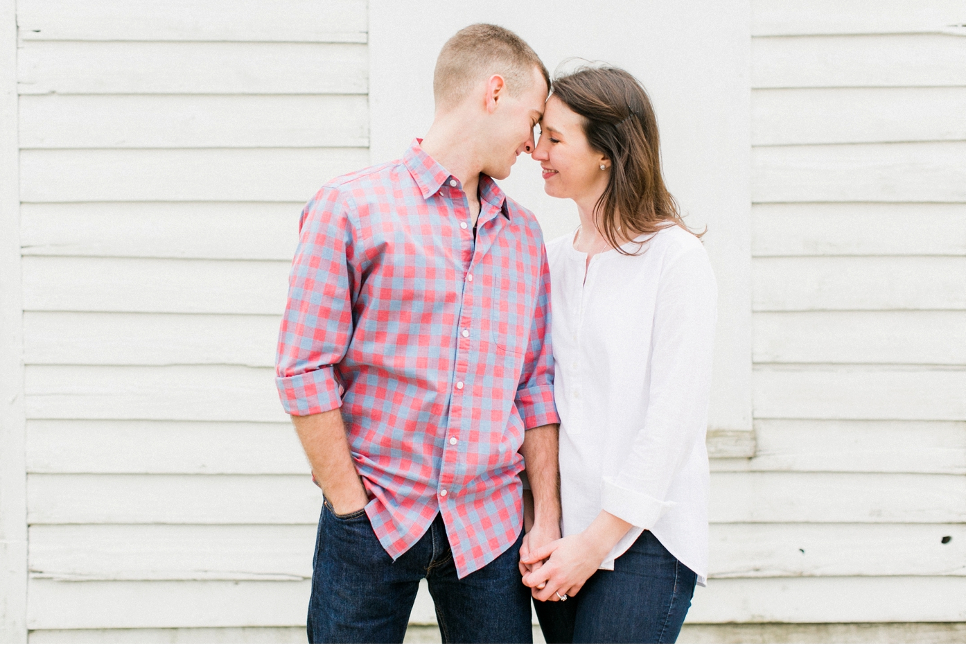 Private Farm Engagement Session in Franklin VA by Alisandra Photography