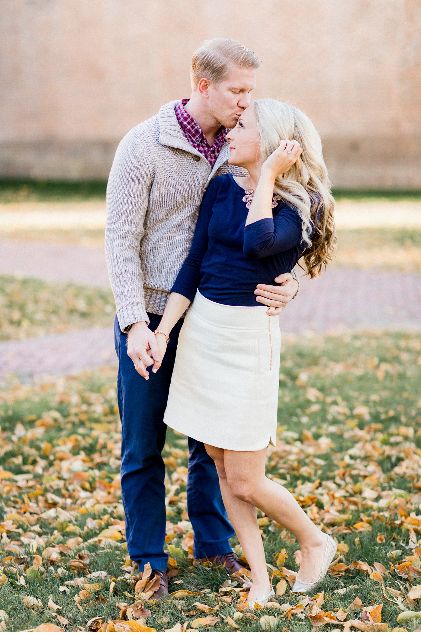 William and Mary Engagement Session in Williamsburg Virginia by Alisandra Photography