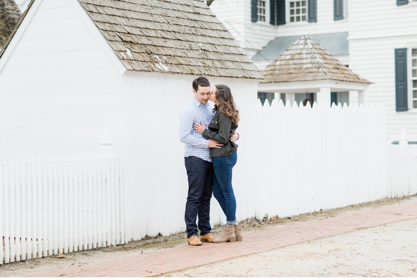 Colonial Williamsburg Engagement Session by Alisandra Photography
