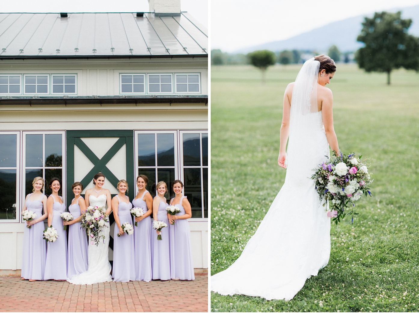 Cascade Wedding Bouquet at King Family Vineyard by Alisandra Photography