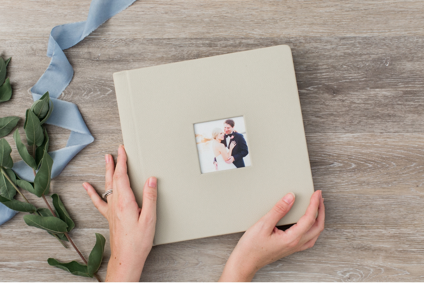 10x10 Leather Album from Redtree Albums by Alisandra Photography
