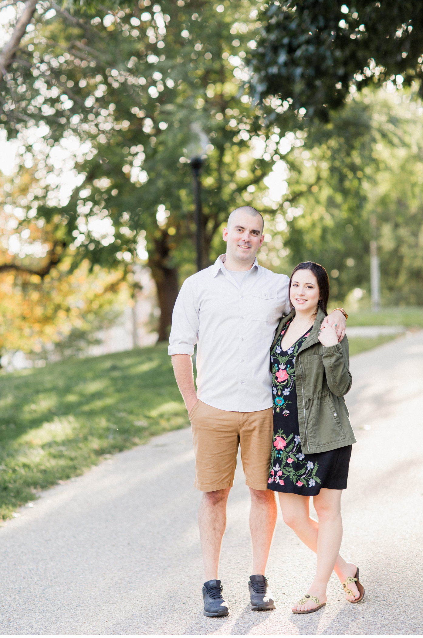 Baltimore Engagement Session at Patterson Park by Alisandra Photography
