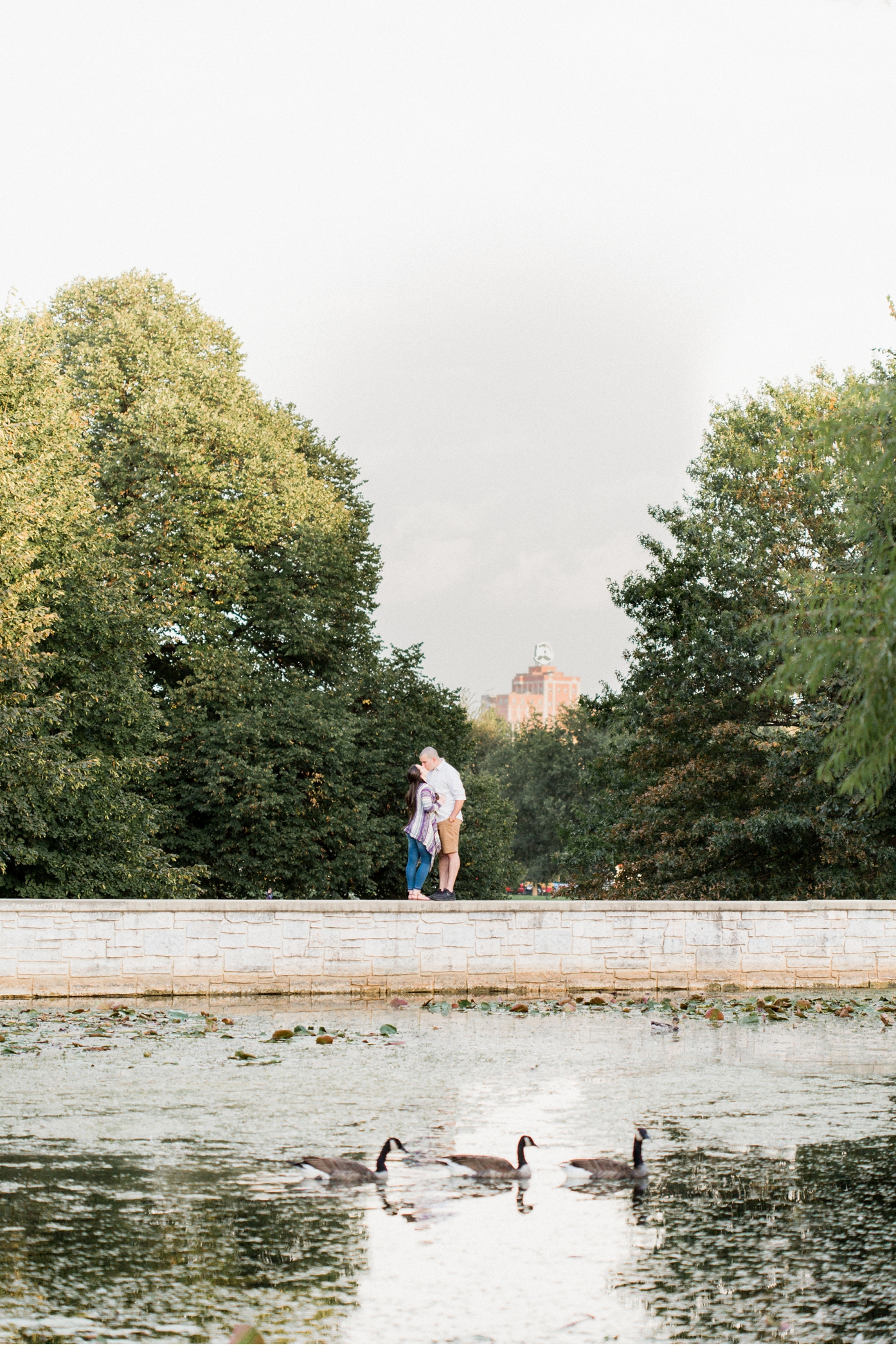 Baltimore Engagement Session at Patterson Park by Alisandra Photography