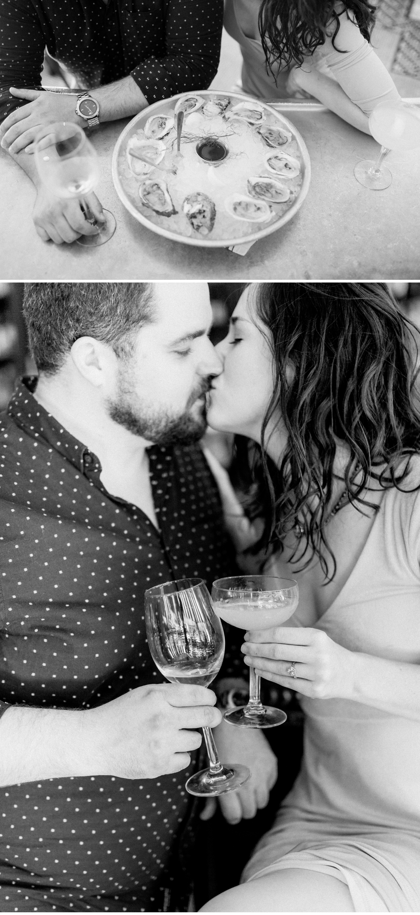 Can Can Brasserie Engagement Session in Carytown by Alisandra Photography