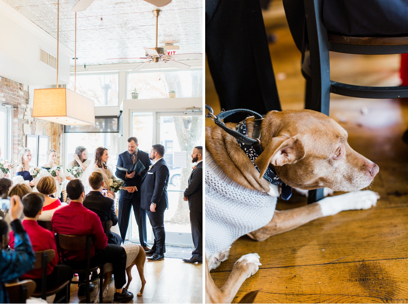Wedding at Public Oyster in Charlottesville VA by Alisandra Photography