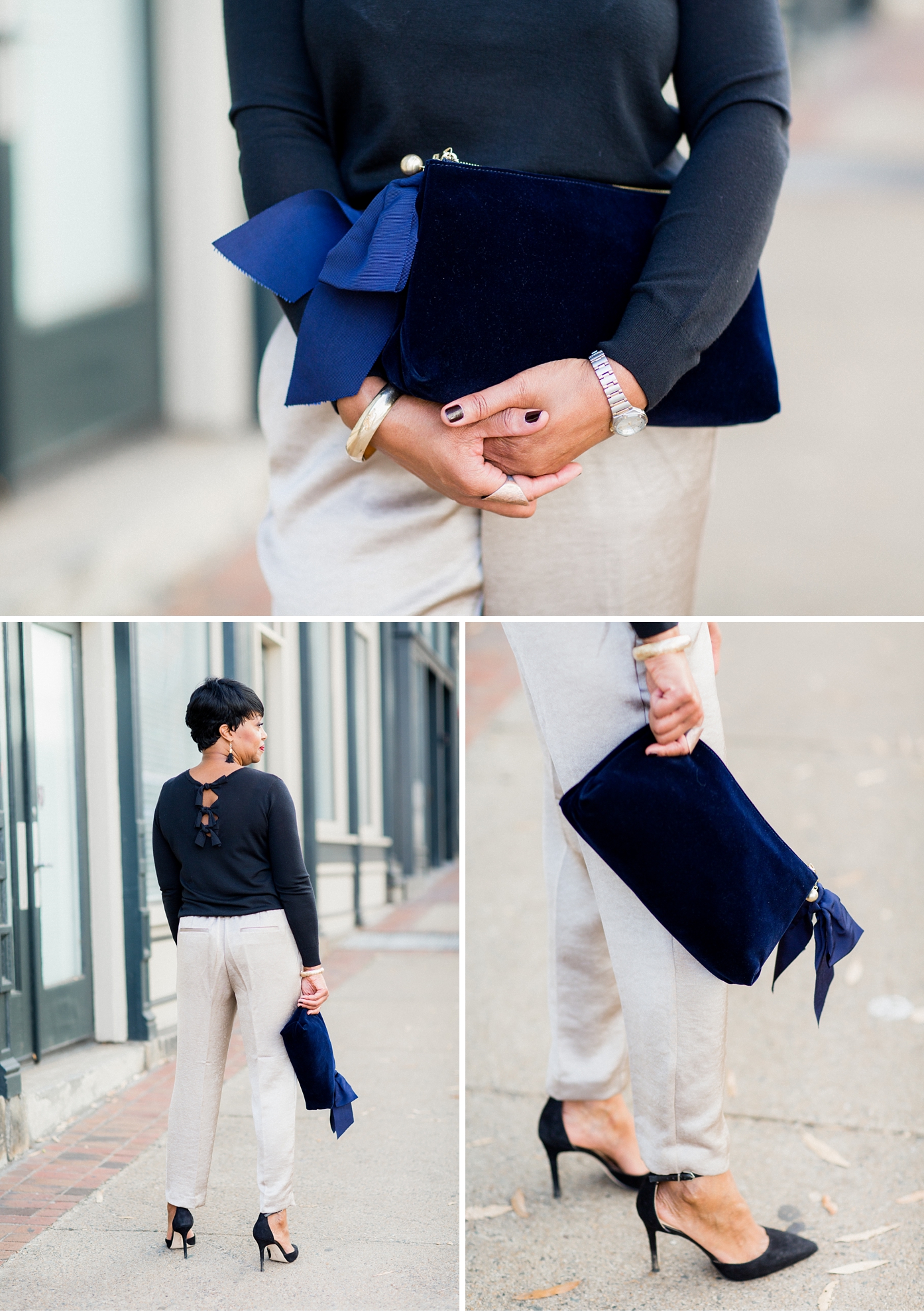 Blue ASOS Coat | Richmond Fashion Blogger MedleyStyle by Alisandra Photography