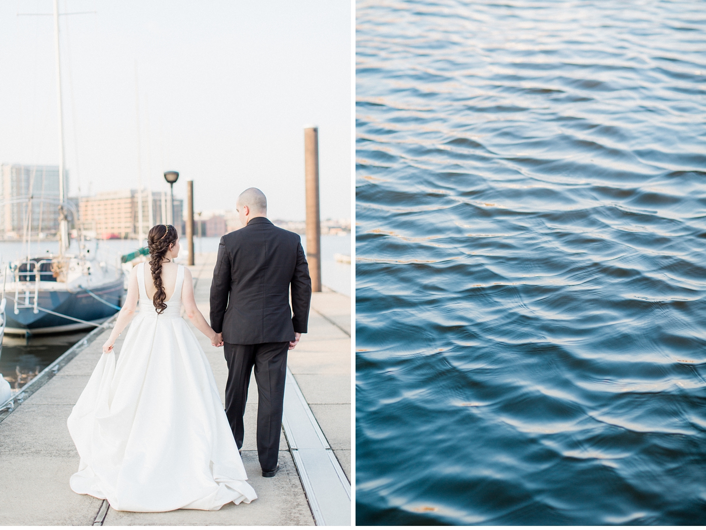 Inner Harbor Wedding at Baltimore Museum of Industry by Alisandra Photography