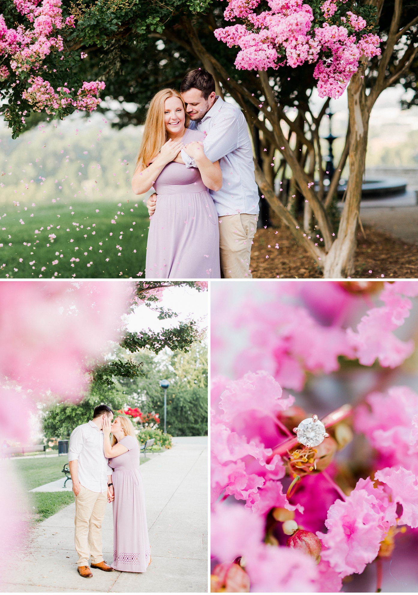 Libby Hill Sunrise Engagement Session in Richmond VA by Alisandra Photography
