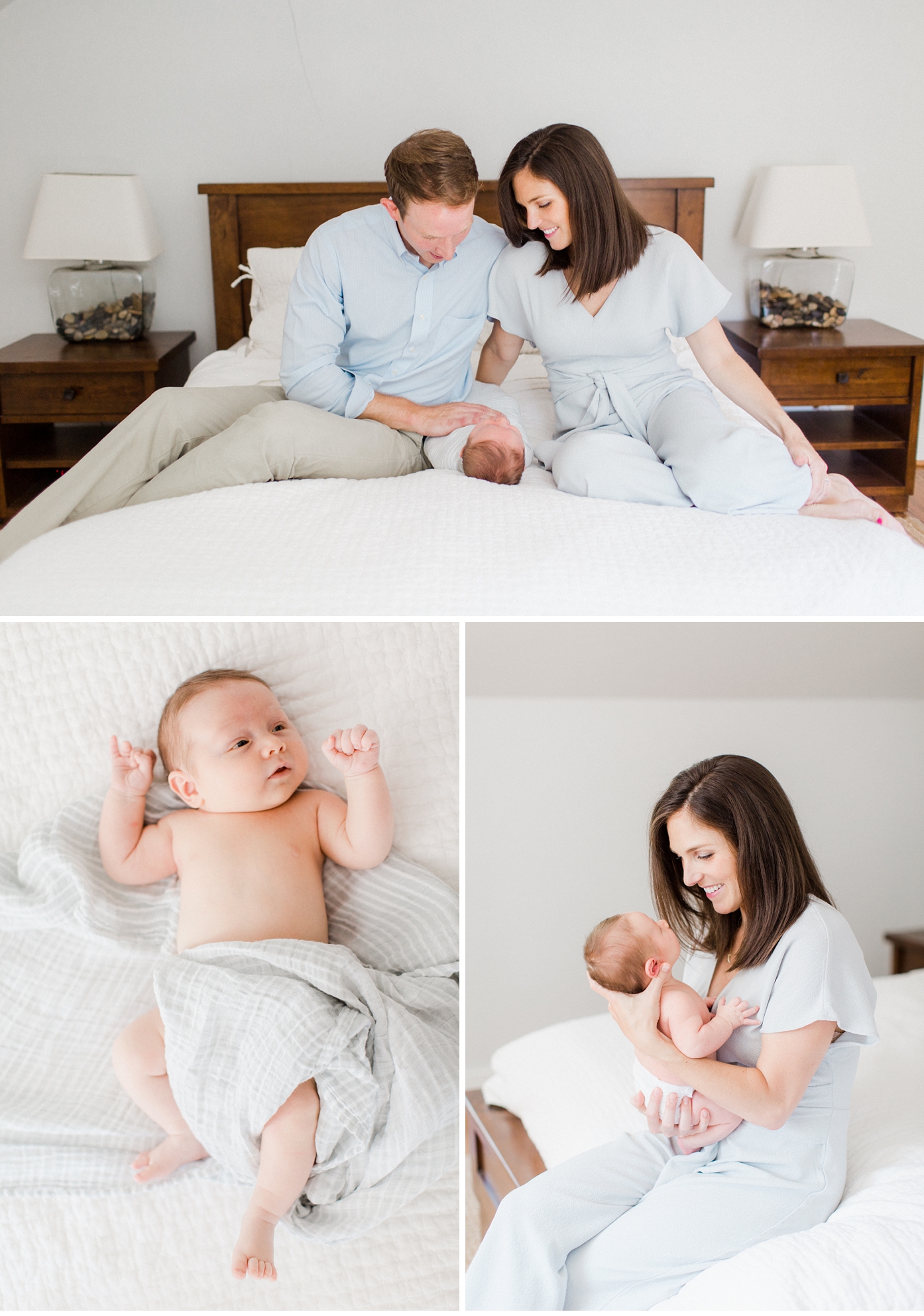 Light Filled Newborn Session by Alisandra Photography