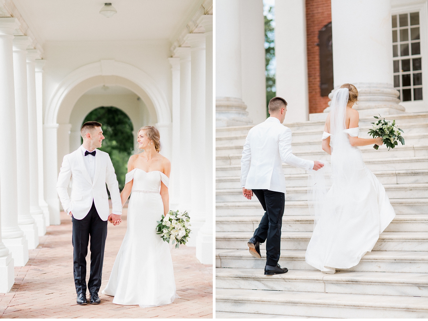 Downtown Charlottesville Wedding at Old Metropolitan Hall by Alisandra Photography