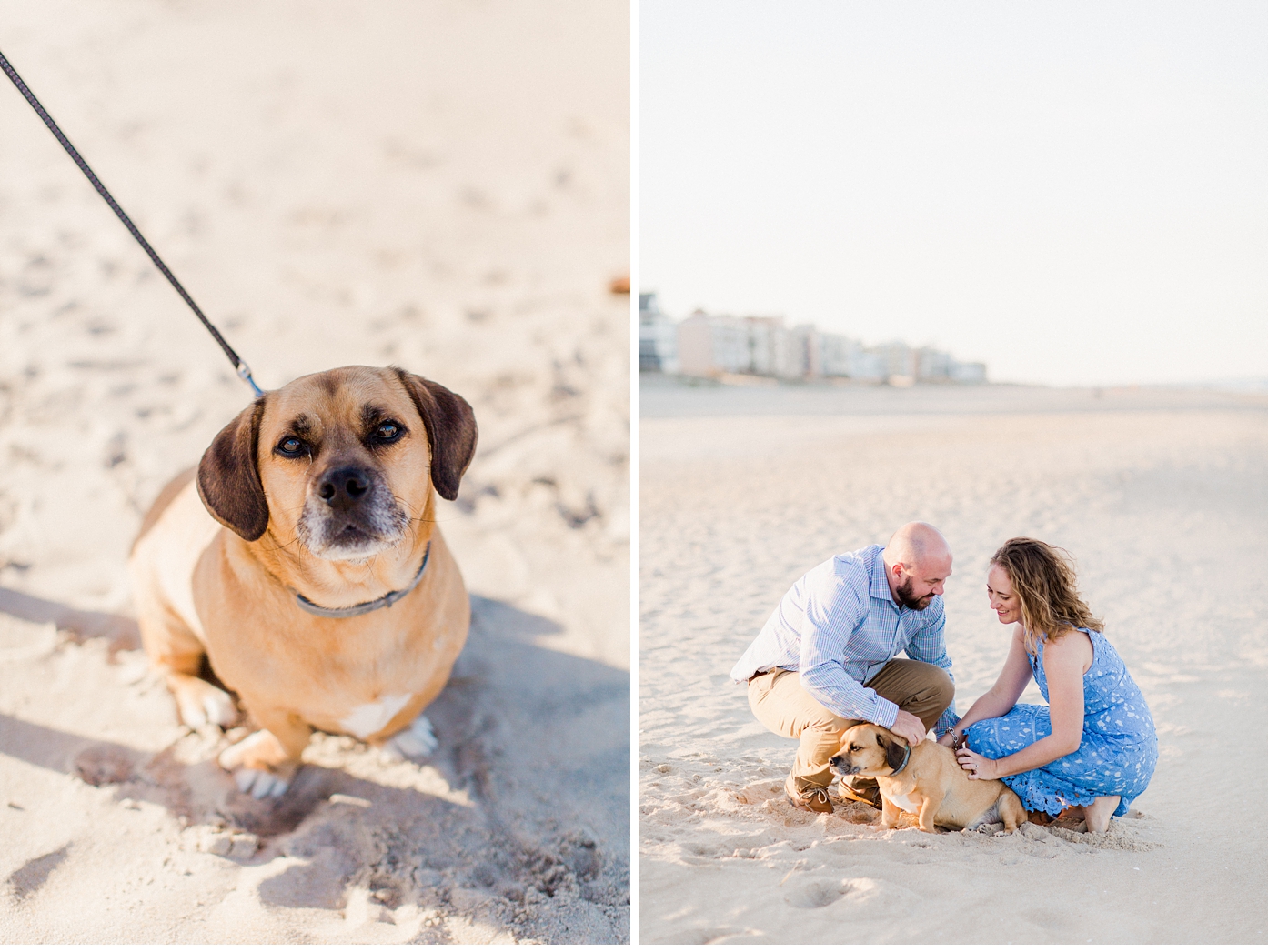 Ocean City Maryland Sunset Engagement Session on the Beach by Alisandra Photography
