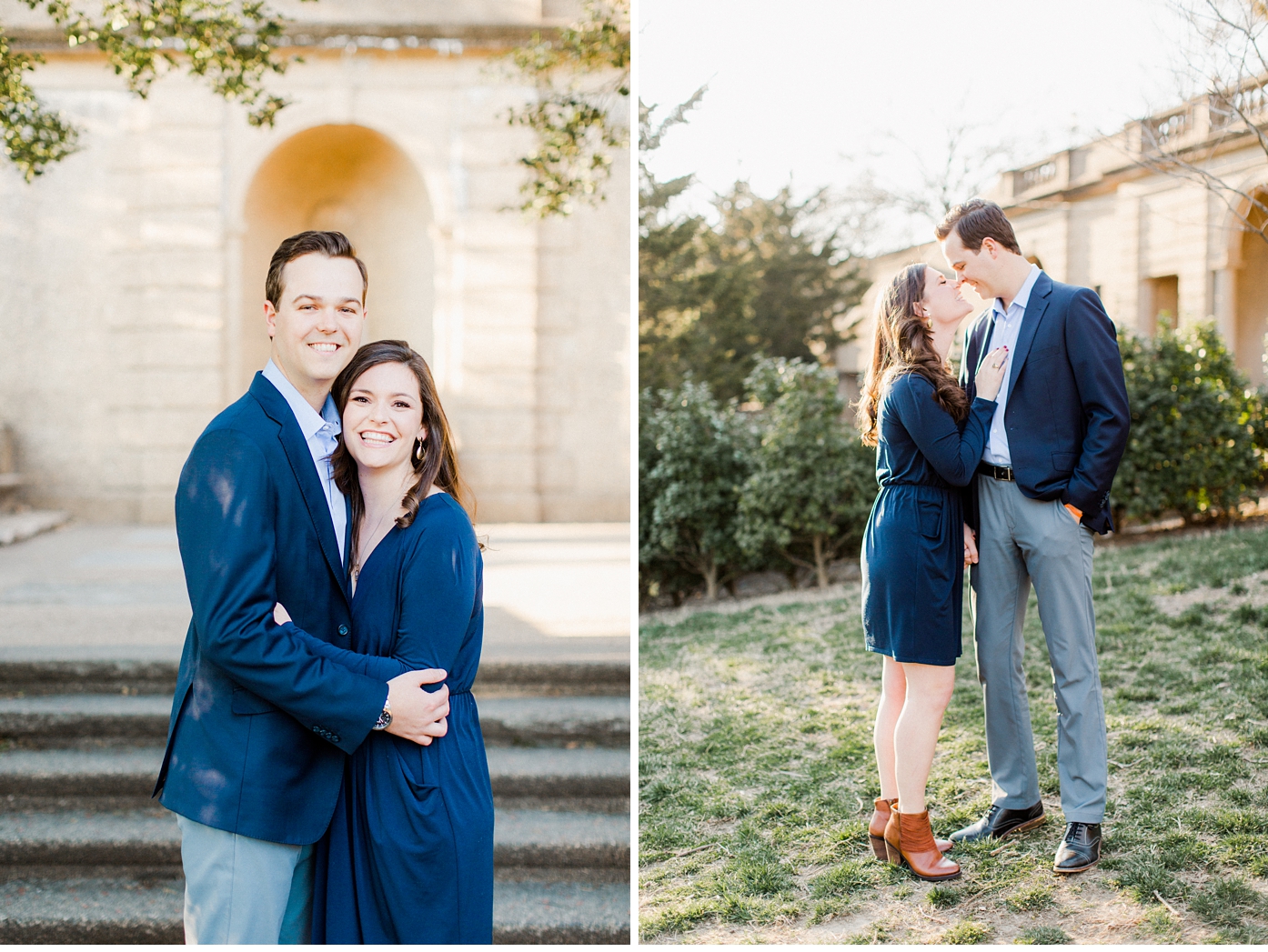 Meridian Hill Park Engagement Session by Alisandra Photography