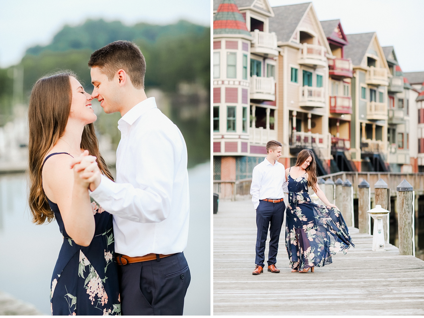 Sunrise Engagement Session in Occoquan Virginia by Alisandra Photography
