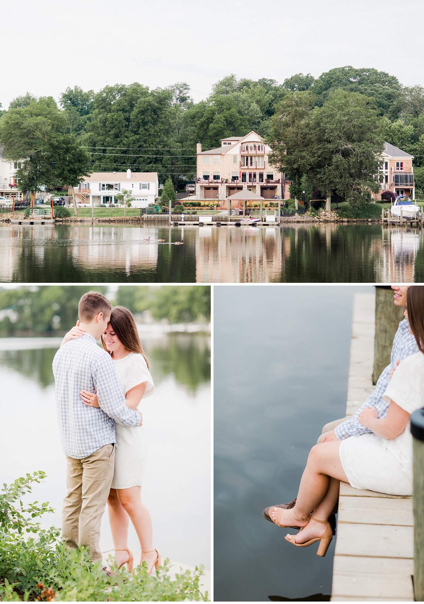 Sunrise Engagement Session in Occoquan Virginia by Alisandra Photography