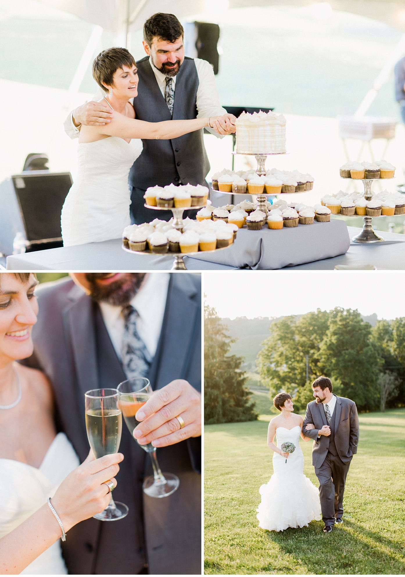 Succulent Wedding in Southwest Virginia by Alisandra Photography