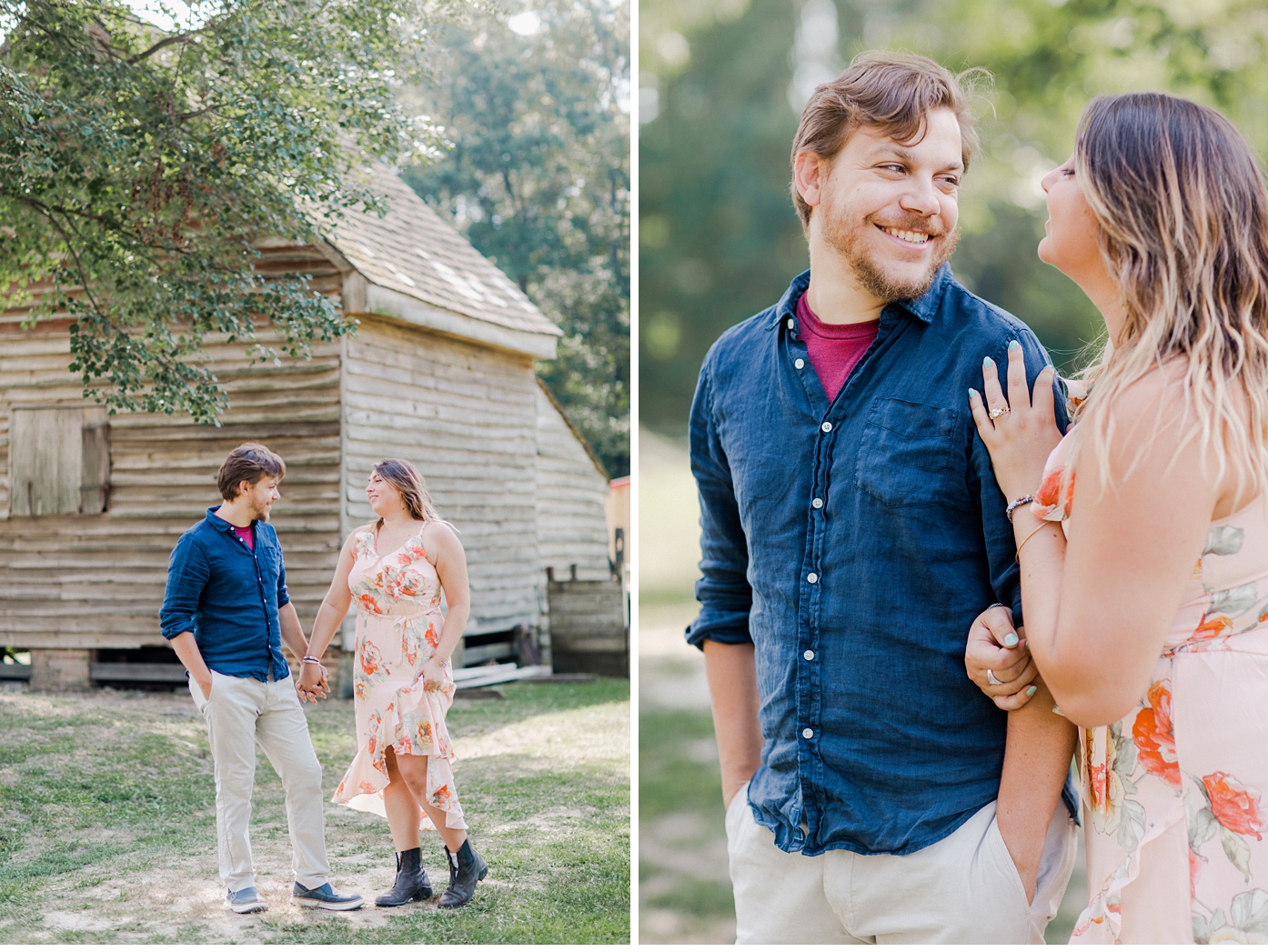 Meadows Farm Crump Park Engagement Session by Alisandra Photography