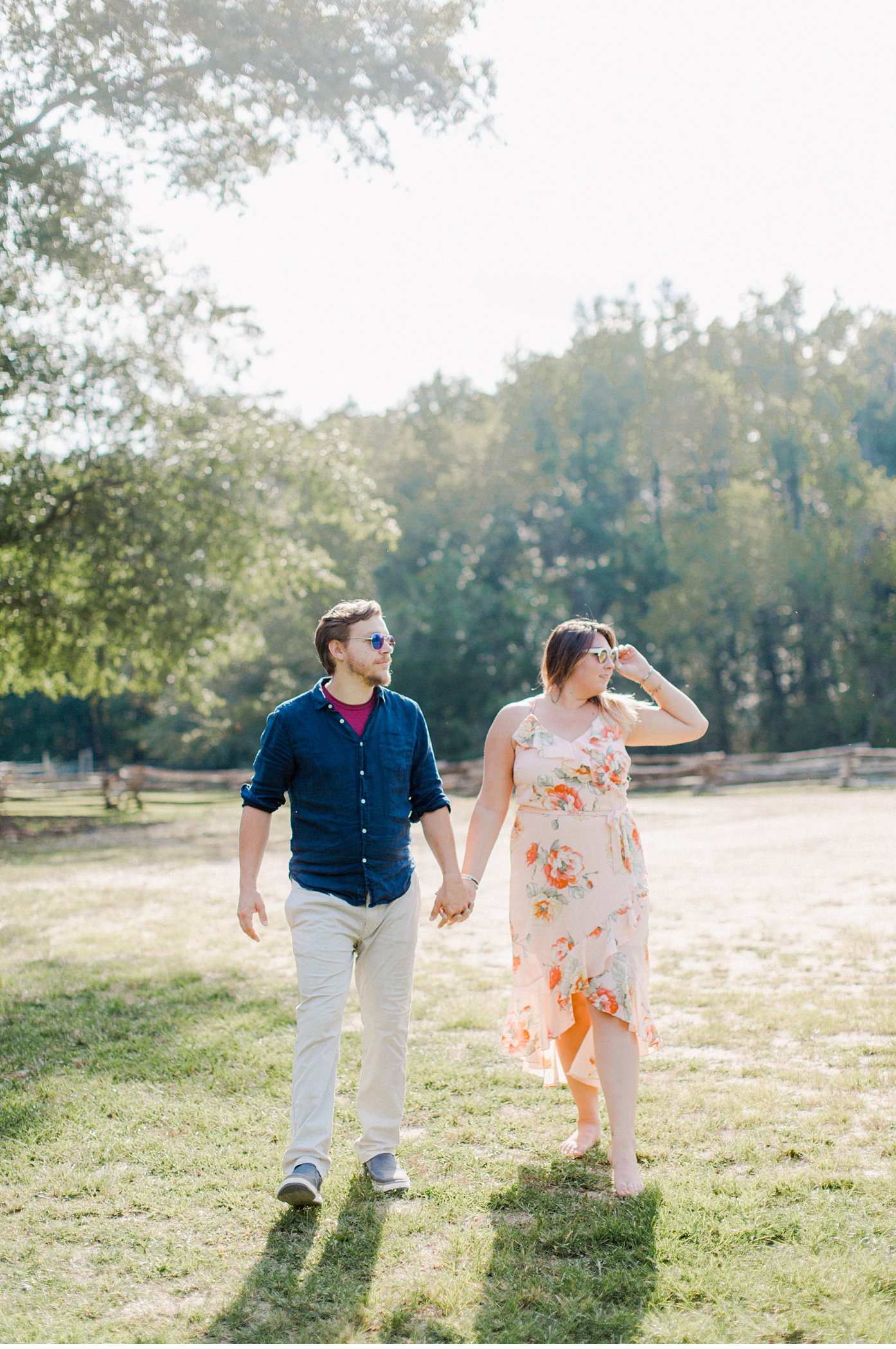 Meadows Farm Crump Park Engagement Session by Alisandra Photography