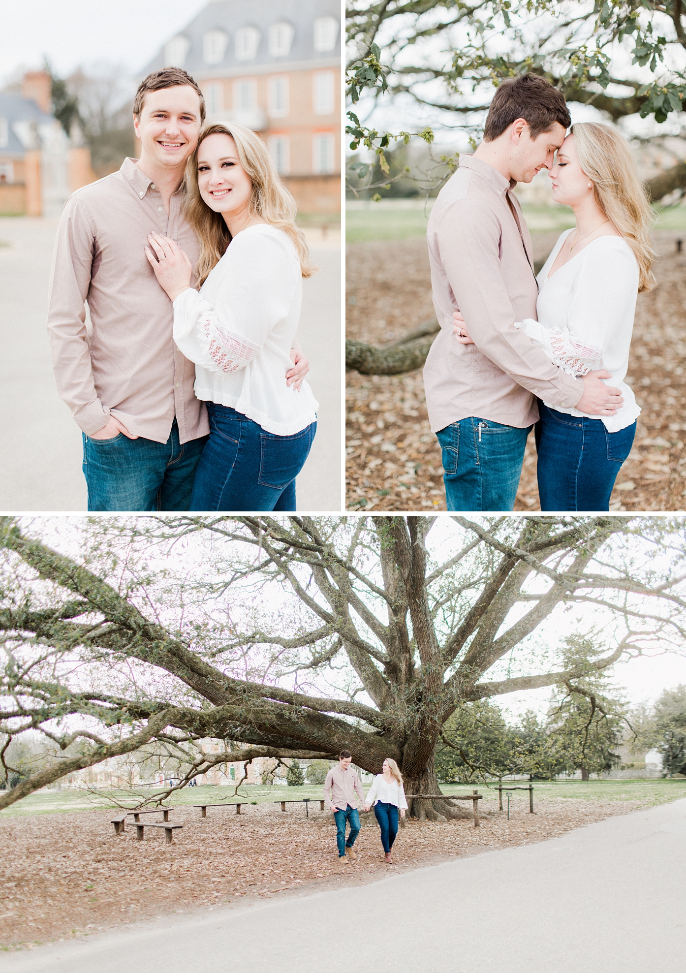 Colonial Williamsburg Engagement Session by Alisandra Photography