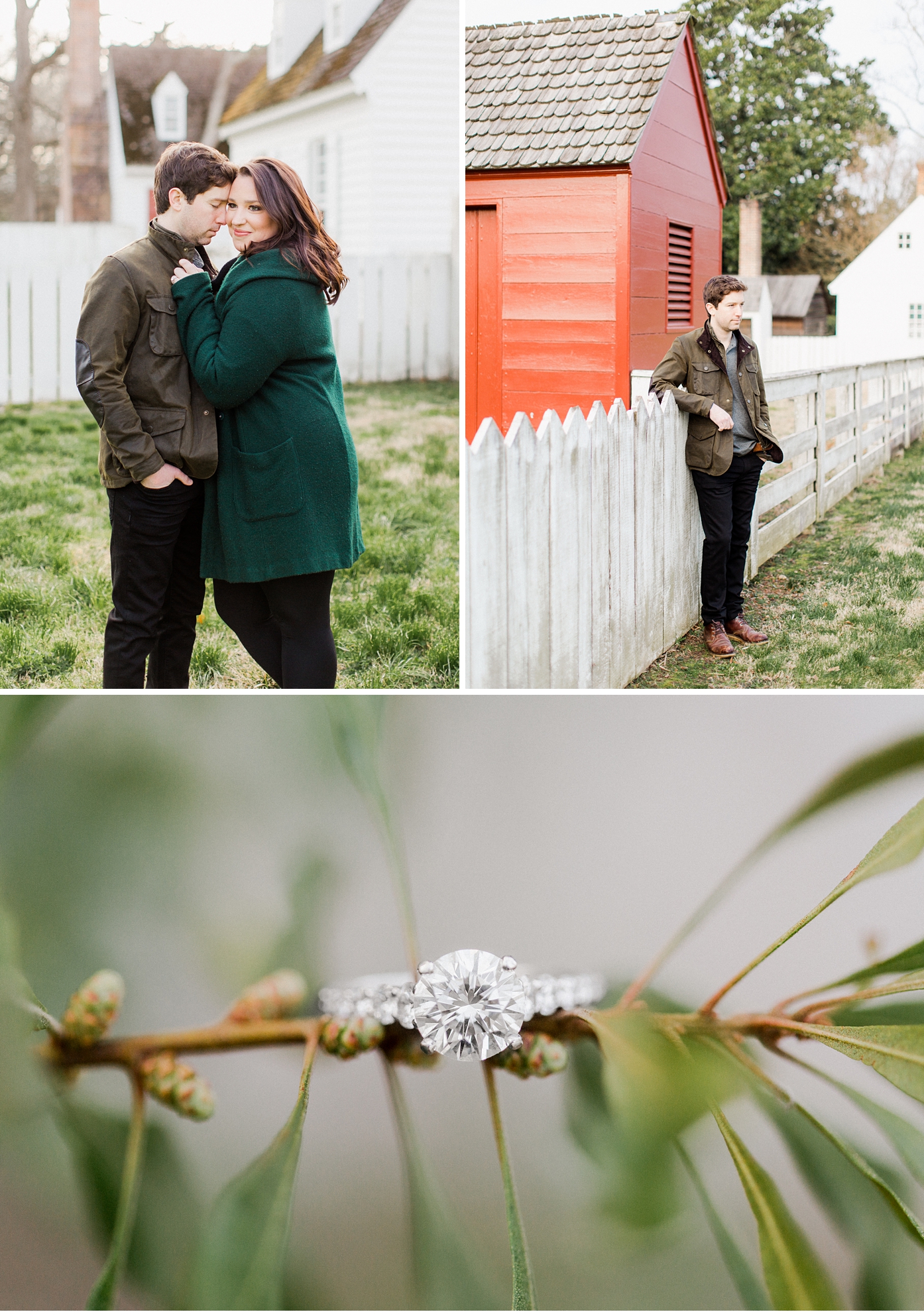 Williamsburg Virginia Engagement Session by Alisandra Photography