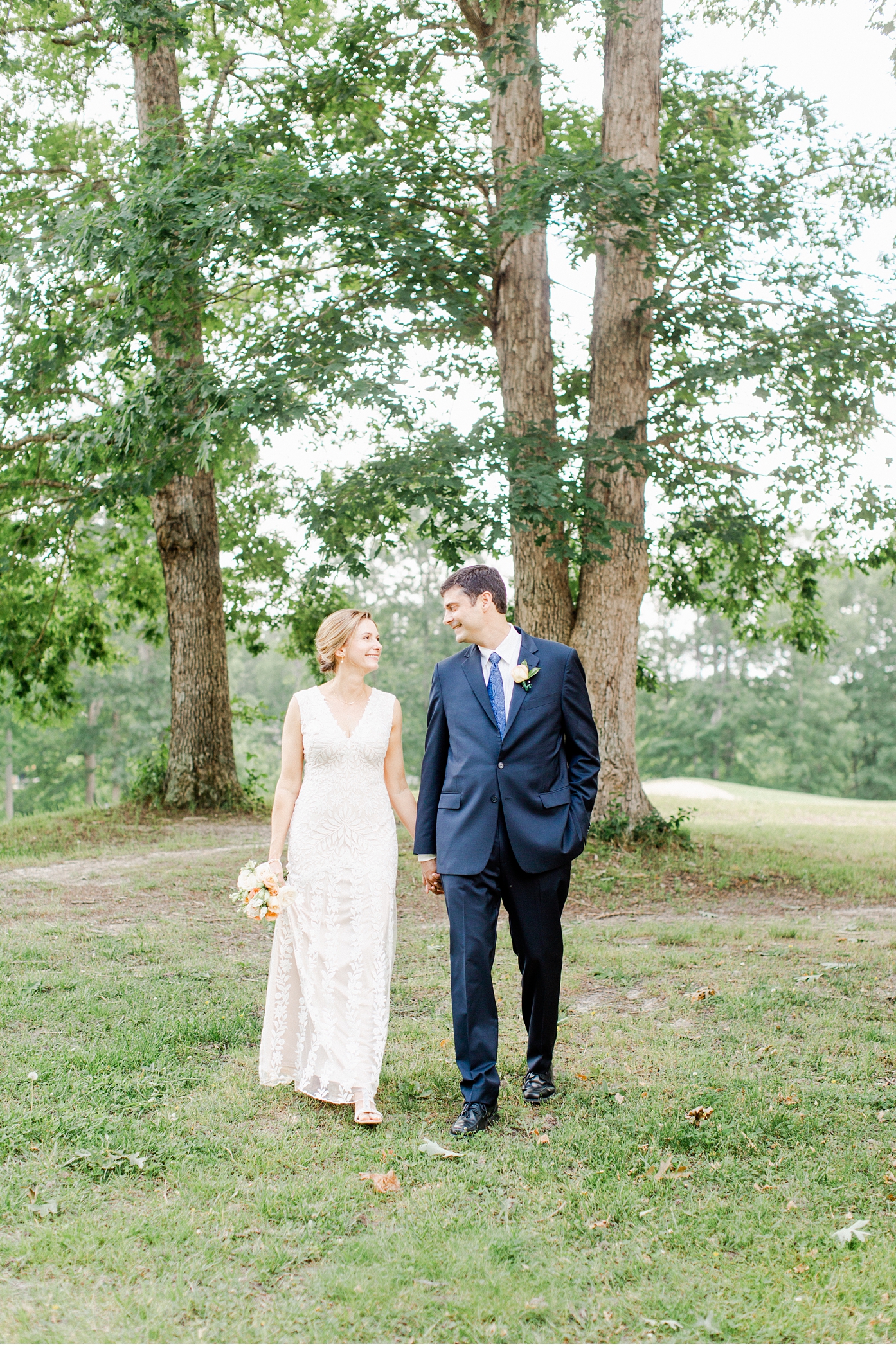 Virginia Intimate Backyard Wedding by Alisandra Photography