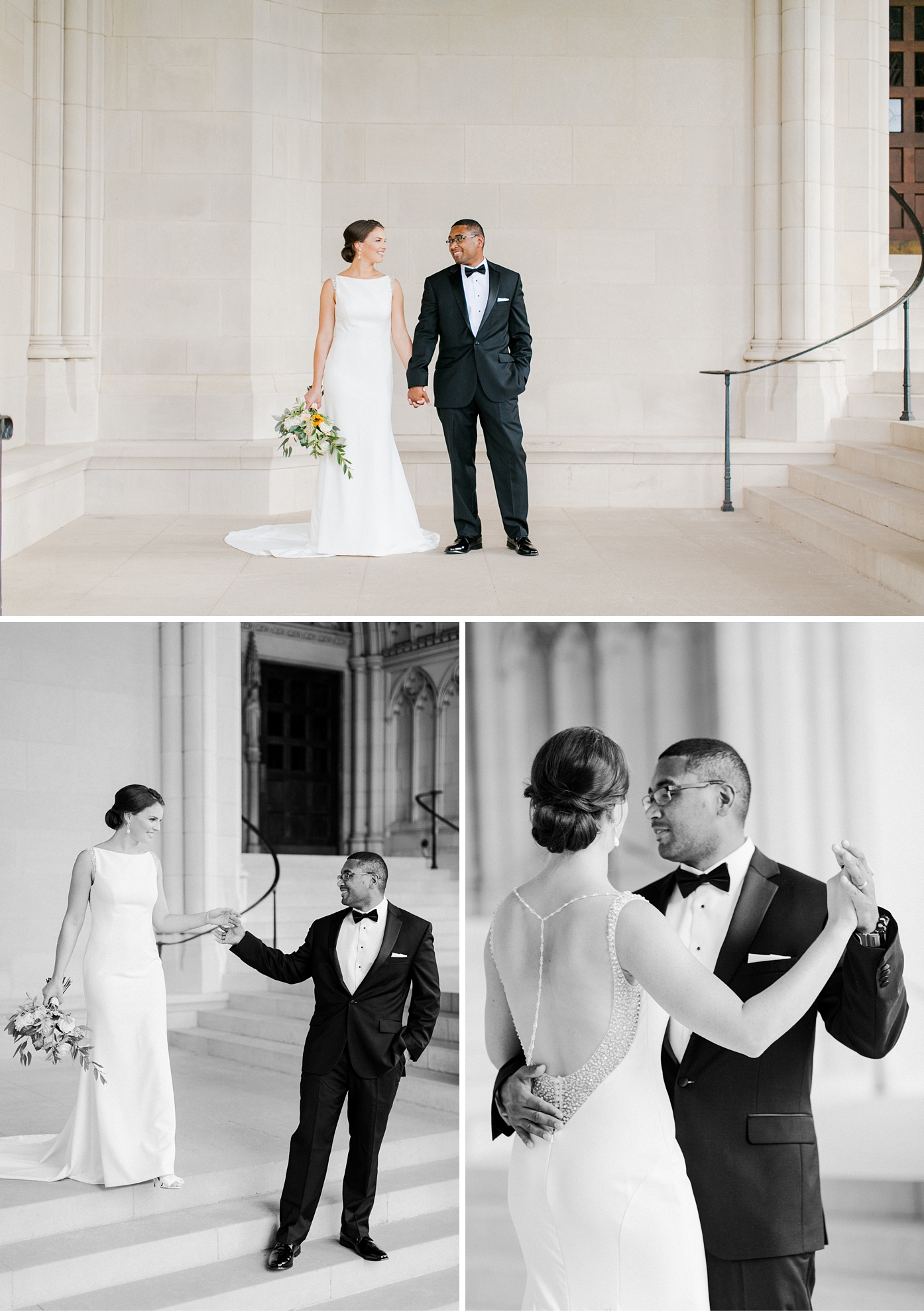 Washington DC Micro Wedding at National Cathedral and Union Station 