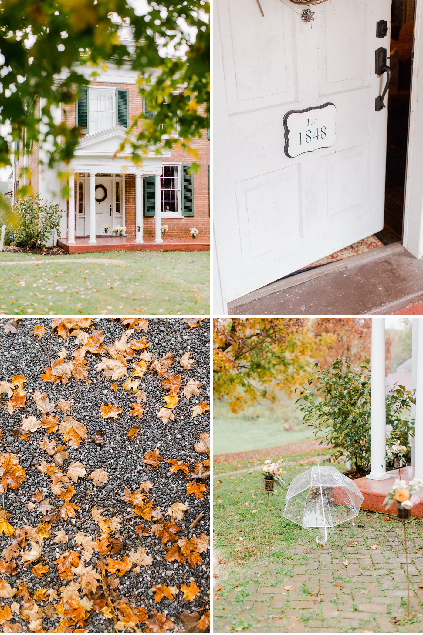 Fall Wedding at Historic Airbnb in Lexington VA