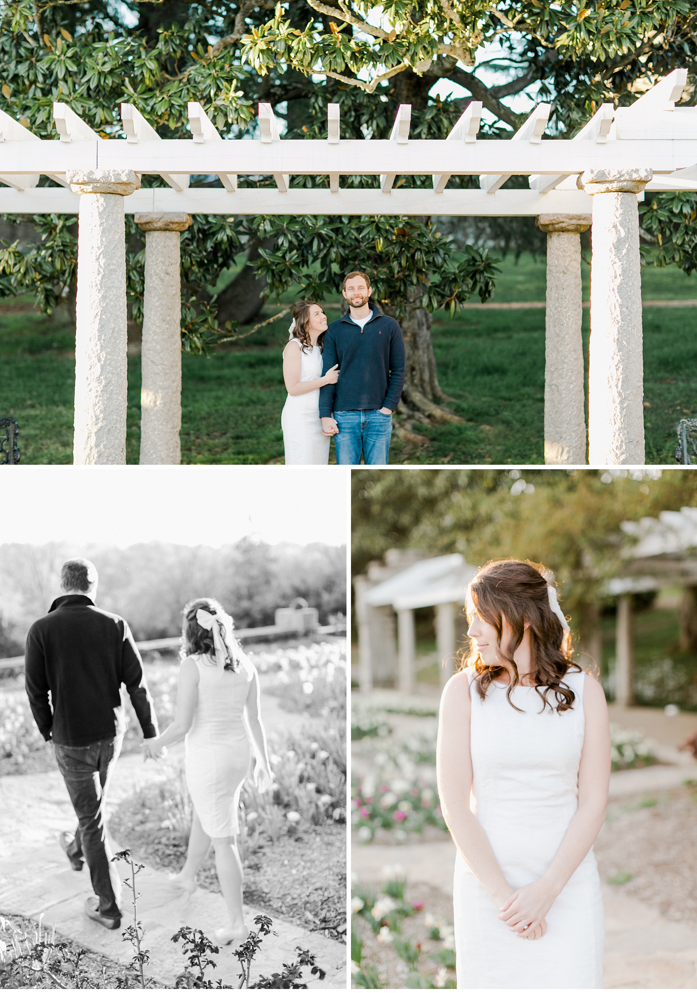 Spring Maymont Engagement Session in Richmond Virginia by Alisandra Photography